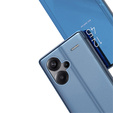Etui do Xiaomi Redmi Note 13 Pro+, Clear View, niebieskie