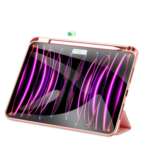 Etui do iPad Pro 11" 2024 (5 gen.), Dux Ducis Domo, różowe