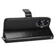 Etui z klapką do Realme C55, Crazy Horse Wallet, czarne