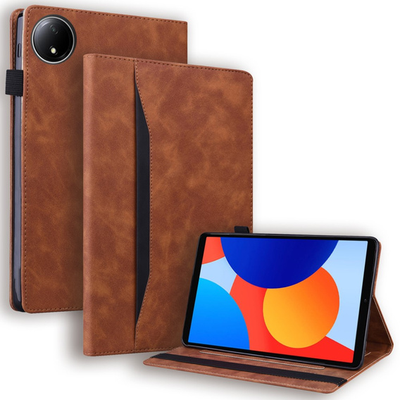 Etui do Xiaomi Redmi Pad SE 8.7", Classic, z miejscem na rysik, brązowe