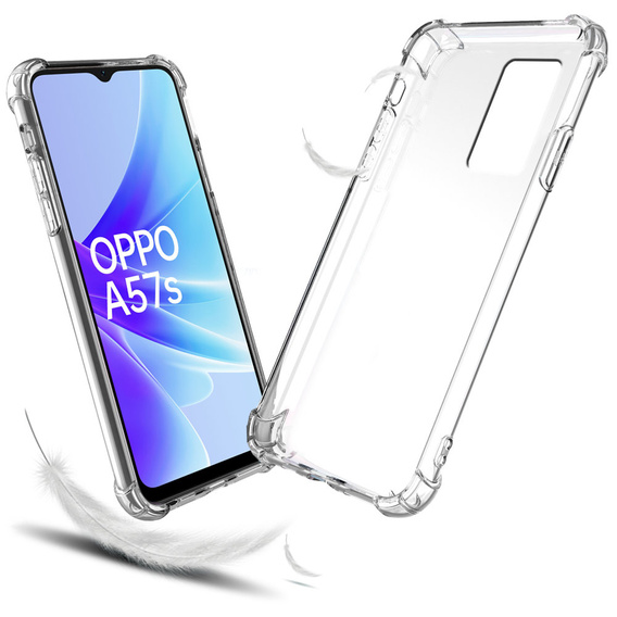 Etui do Oppo A57s, Dropproof, Przezroczyste