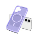 Etui Matt Case do iPhone 17, do MagSafe, półprzezroczyste fioletowe
