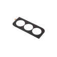 Metalowa Osłona na Aparat do Samsung Galaxy S21+ Plus, Black