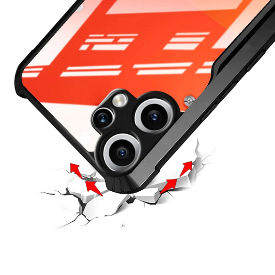 Etui do CMF Nothing Phone 2 Pro, AntiDrop Hybrid, czarne