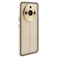 Etui do Realme 11 Pro 5G / Pro+ 5G, Frame Case, złote