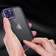 Etui do iPhone 12 Pro Max, ERBORD Impact Guard, ciemnofioletowe