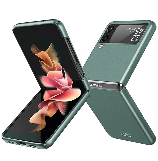 Etui GKK PC Case do Samsung Galaxy Z Flip3 5G, Green