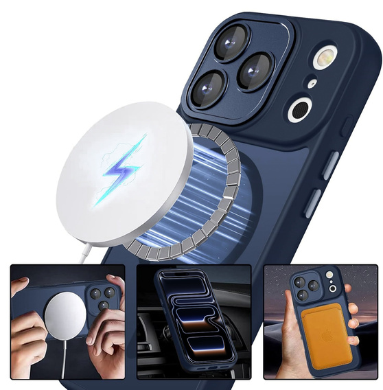 Etui hybrydowe ERBORD Matt Case do MagSafe do iPhone 17 Pro