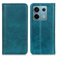 Etui do Xiaomi Redmi Note 13 Pro 5G, Wallet Litchi Leather, zielone