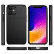 Etui do iPhone 11, Sliding Card Holder, czarne