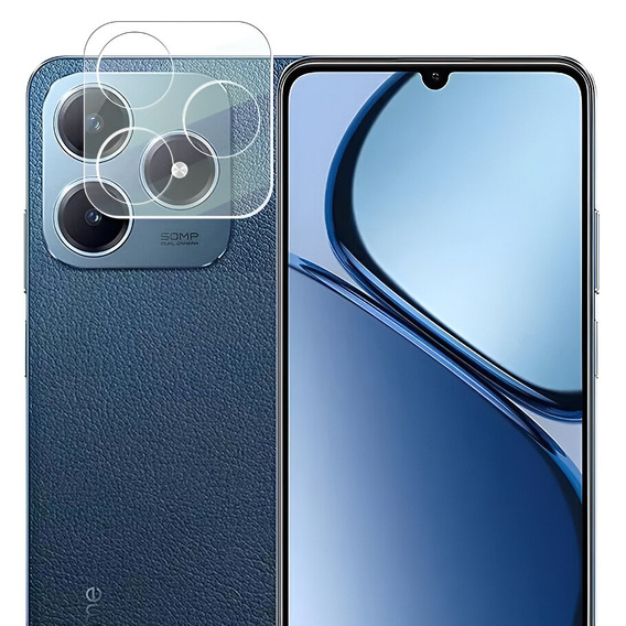 Szkło hartowane na aparat do Realme C63, Przezroczyste