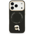 Etui Karl Lagerfeld Big Strap Karl Metal Logo MagSafe do iPhone 17 Pro