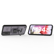 Etui KickStand Camera Lens do Samsung Galaxy M34, fioletowe