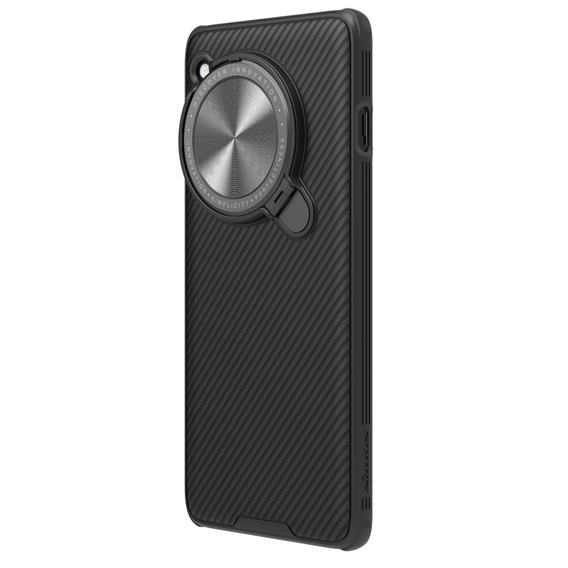 Etui do OnePlus 12 5G, pancerne Nillkin, CamShield Prop, do Magsafe, Czarne