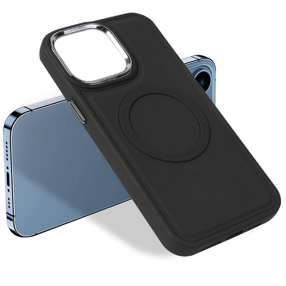 Etui do iPhone 14 Pro Max, Skin-touch MagSafe, czarne