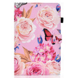 Etui do Lenovo Tab M10 Plus 10.6 Gen 3 TB-125F TB-128F, flowers and butterfly