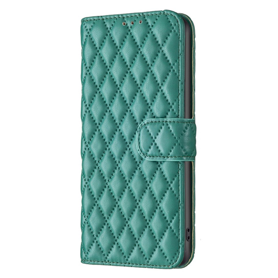 Etui z klapką do Motorola Edge 40 Neo, Wallet, BINFEN COLOR, zielone
