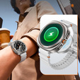 2w1 Etui + Szkło Hartowane do Samsung Galaxy Watch 7 40mm, Tytanowe złoto