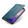Etui CASEME do Samsung Galaxy S10 Plus, Leather Wallet Case, niebieskie