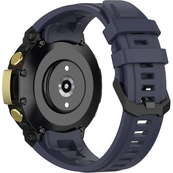 Pasek Silikonowy do Amazfit T-Rex 2, Granatowy