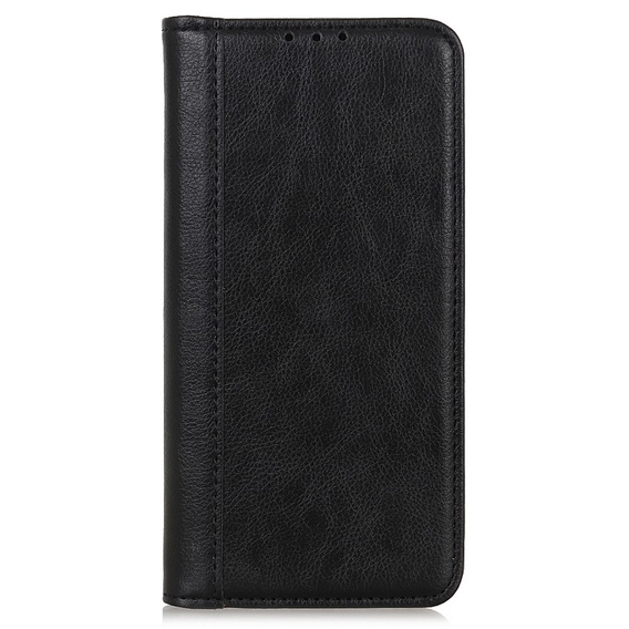 Etui do Google Pixel 8 Pro, Wallet Litchi Leather, czarne