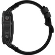 Skórzany Pasek Quickfit do Garmin 22mm, Czarny