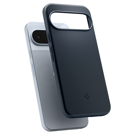 Etui Spigen do Google Pixel 10/10 Pro, Thin Fit Mag MagSafe, Metal Slate