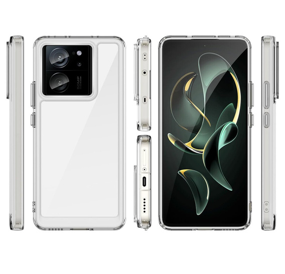 Etui do Xiaomi 13T / 13T Pro, Fusion Hybrid, przezroczyste