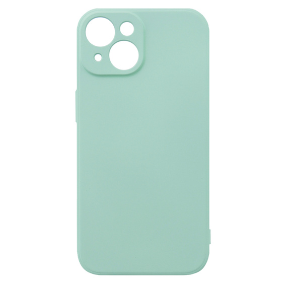 Etui do iPhone 15 Plus, Silicone Lite, miętowe