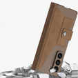 Etui portfelowe z klapką brązowe do Samsung Galaxy Z Fold 7 5G