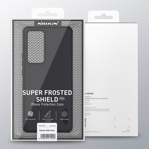 Etui NILLKIN do Xiaomi 12T, Super Frosted Shield, zielone