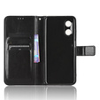 Etui z klapką do Cubot P60, Crazy Horse Wallet, czarne