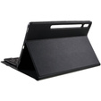 Etui z klawiaturą do Galaxy Tab S7+ Plus / S8+ Plus /S7 FE T730 T733, Pen Slot, czarne