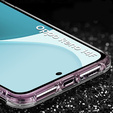Etui do Oppo Reno 14F, wzmocnione, z ochroną aparatu, przezroczyste