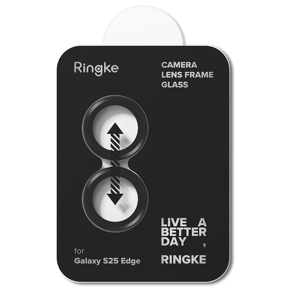Ringke Camera Frame Protector do Samsung Galaxy S25 Edge – Czarny