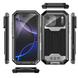 Etui pancerne  R-JUST z osłoną ekranu i podstawką do iPhone 17 Pro