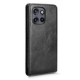 Etui do Motorola Edge 50 Neo / ThinkPhone 25 5G z klapką i kieszenią na kartę – czarne