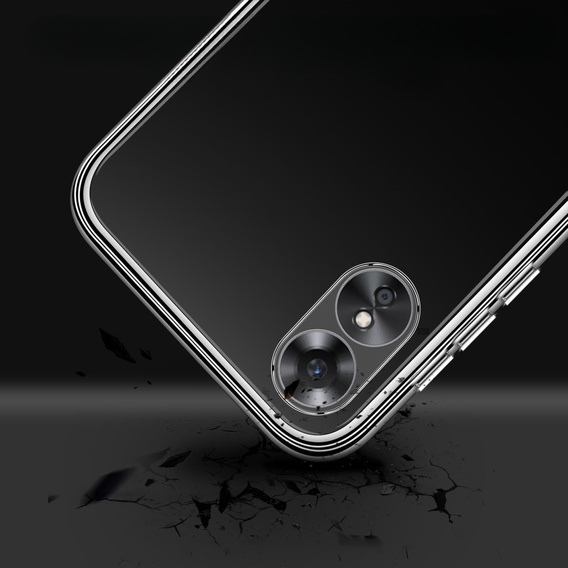 MOFI Etui do Oppo A17, Slim Flexible,Przezroczyste
