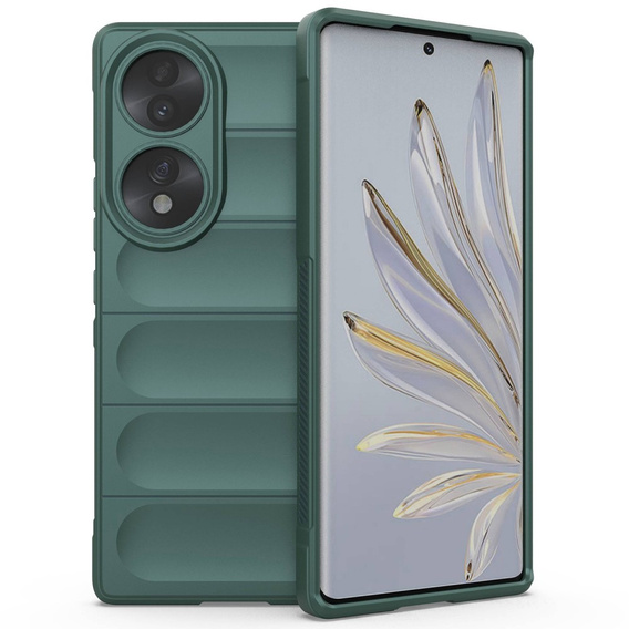 Etui do Honor 70 5G, Gaming Shockproof, zielone