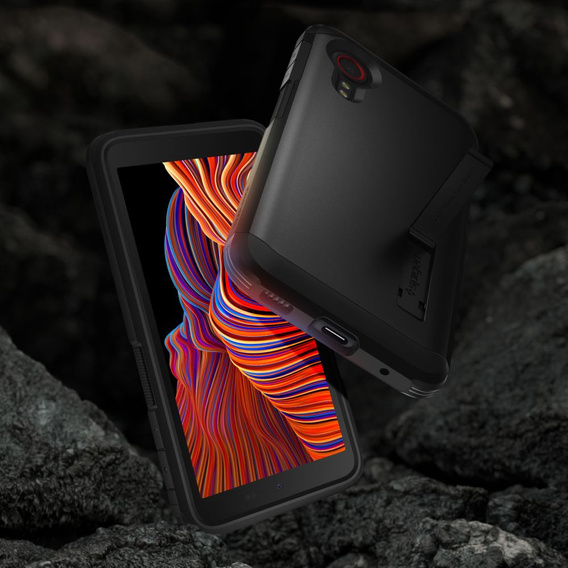 Etui Spigen do Samsung Galaxy Xcover 5, Tough Armor, czarne