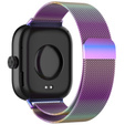 Pasek Bransoleta Milanese do Xiaomi Redmi Watch 4 / Xiaomi Smart Band 8 Pro / Xiaomi Smart Band 9 Pro, Wielokolorowa