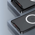 Etui z ochroną aparatu do Google Pixel 8, CamShield MagSafe, przezroczyste / czarne