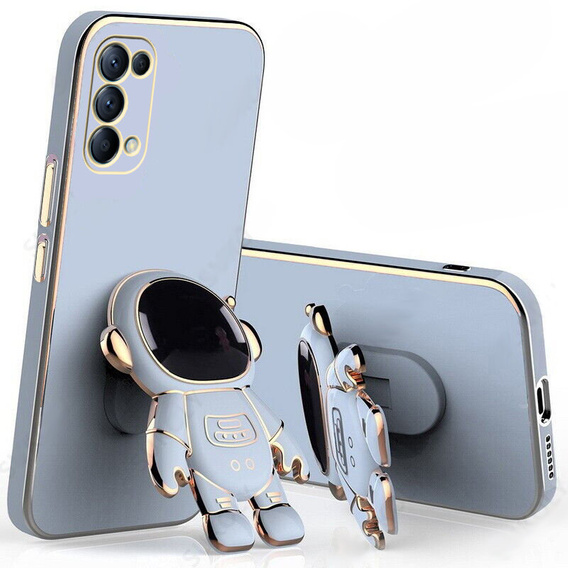 Etui do Oppo Reno5 Z/ A94 5G, Astronaut, niebieskie