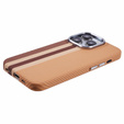 Etui do iPhone 15 Pro, Carbon Fiber MagSafe, żółte