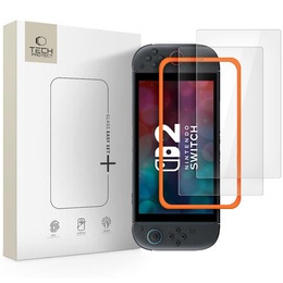 Tech-Protect Easy Set+ do Nintendo Switch 2 – szkło ochronne w zestawie 2 sztuk