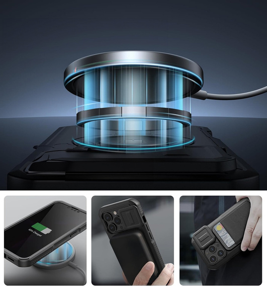 Etui pancerne Dexnor CamProtect MagSafe do iPhone 13 Pro