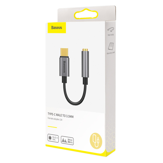 Adapter Baseus L54 USB-C do jack 3,5 mm