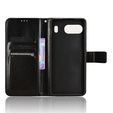 Etui z klapką do OnePlus Nord 4, Crazy Horse Wallet, czarne