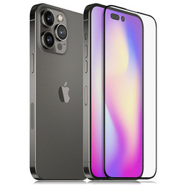 Szkło Hartowane 3D do iPhone 14 Pro, Black