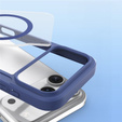 Etui Dux Ducis do iPhone 17 Pro, Skin X Pro,  z klapką, do MagSafe, granatowe